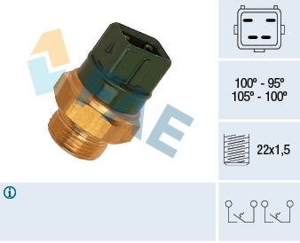 Temperature Switch, radiator fan