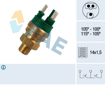 Temperature Switch, radiator fan
