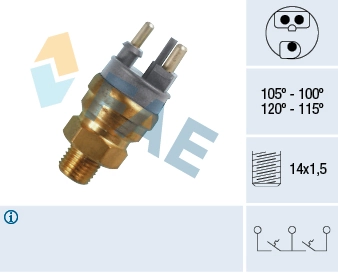 Temperature Switch, radiator fan