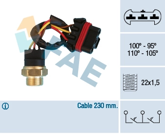 Temperature Switch, radiator fan