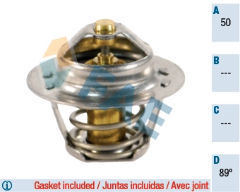 Thermostat, coolant