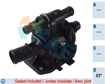 Thermostat, coolant