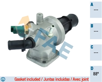 Thermostat, coolant