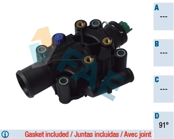 Thermostat, coolant