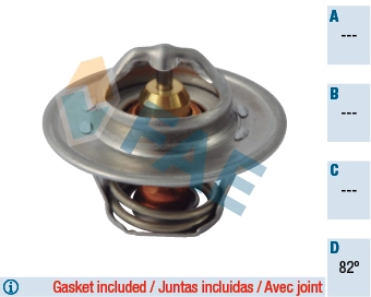 Thermostat, coolant
