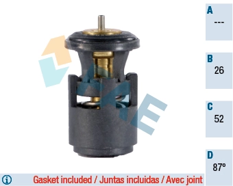 Thermostat, coolant