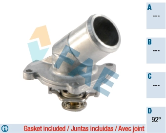 Thermostat, coolant