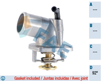Thermostat, coolant