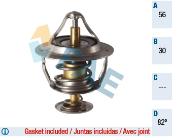 Thermostat, coolant