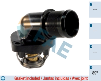 Thermostat, coolant