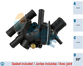 Thermostat, coolant
