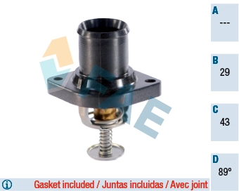 Thermostat, coolant