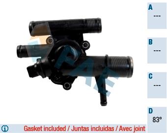 Thermostat, coolant