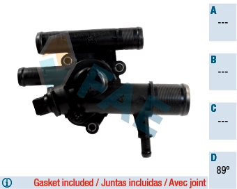 Thermostat, coolant