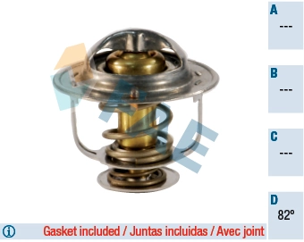Thermostat, coolant
