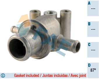 Thermostat, coolant