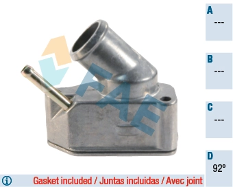 Thermostat, coolant