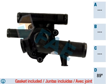 Thermostat, coolant