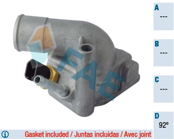 Thermostat, coolant