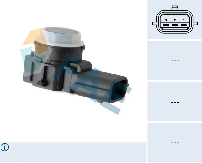 Sensor, park distance control