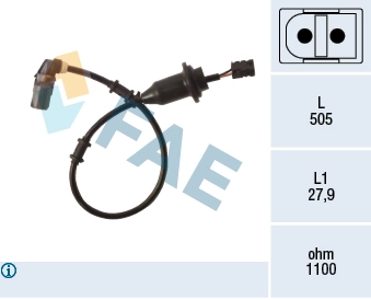 Sensor, wheel speed