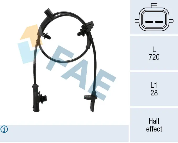 Sensor, wheel speed
