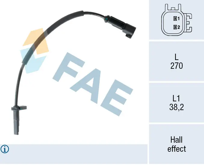 Sensor, wheel speed