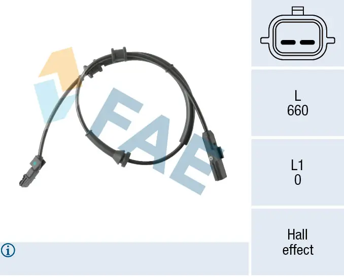Sensor, wheel speed