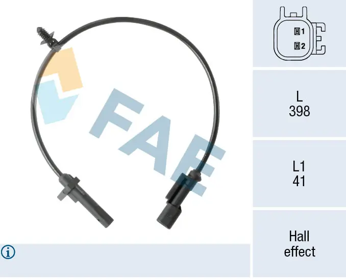 Sensor, wheel speed