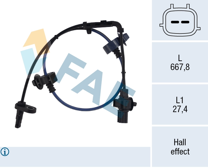 Sensor, wheel speed
