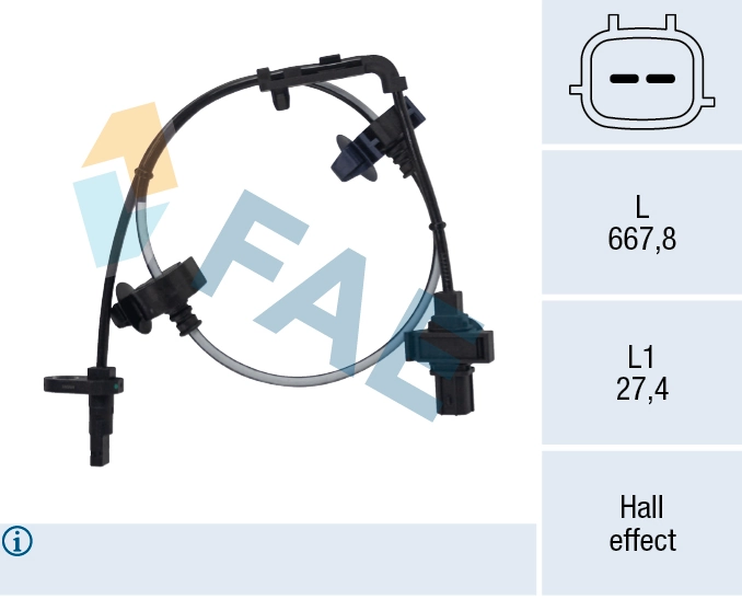 Sensor, wheel speed