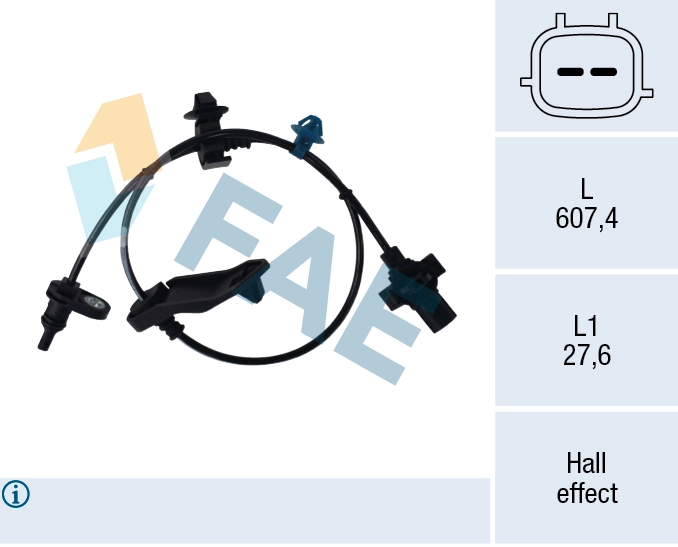 Sensor, wheel speed
