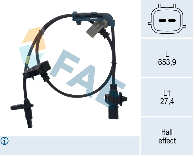 Sensor, wheel speed