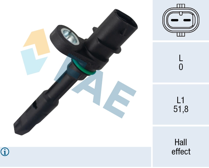 Sensor, wheel speed