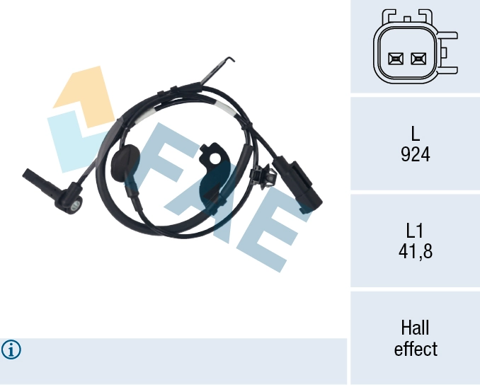 Sensor, wheel speed