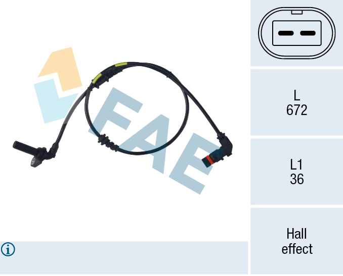 Sensor, wheel speed
