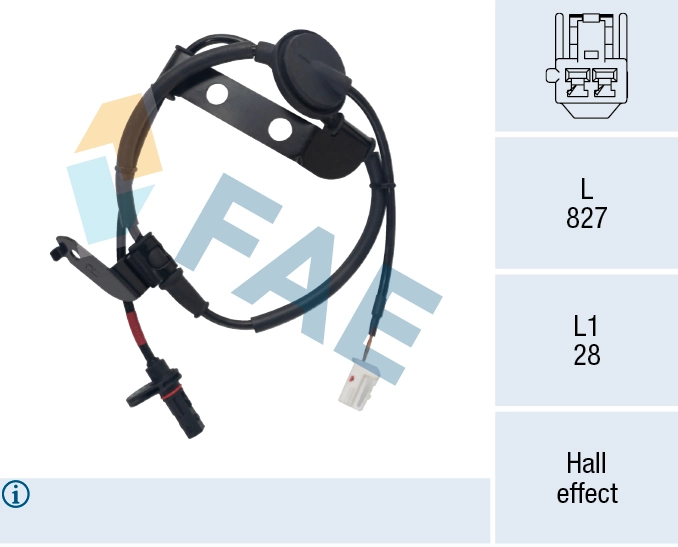 Sensor, wheel speed