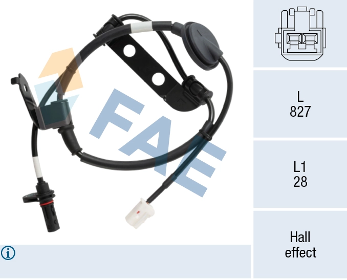Sensor, wheel speed