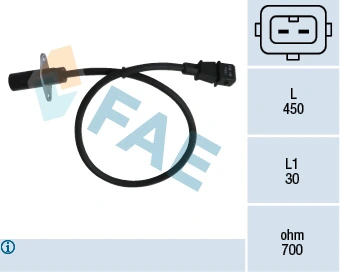 Sensor, crankshaft pulse