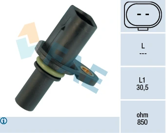 Sensor, crankshaft pulse