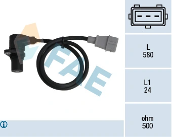 Sensor, crankshaft pulse