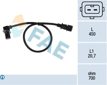 Sensor, crankshaft pulse