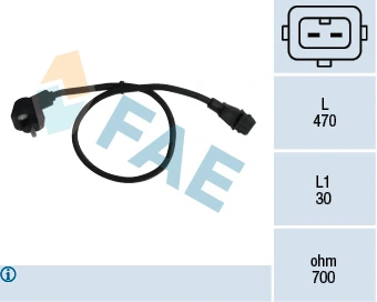 Sensor, crankshaft pulse