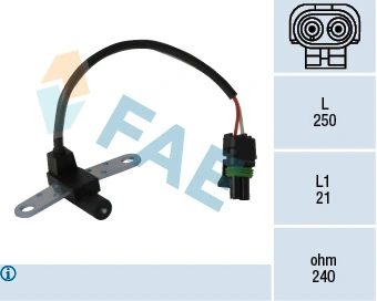 Sensor, crankshaft pulse