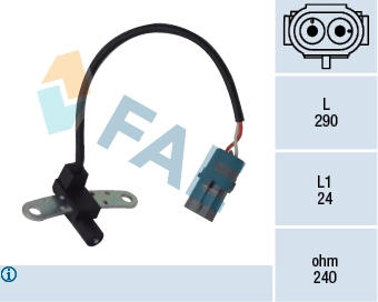Sensor, crankshaft pulse