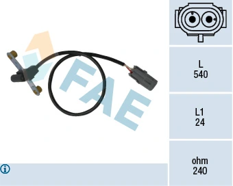Sensor, crankshaft pulse