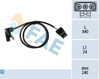 Sensor, crankshaft pulse
