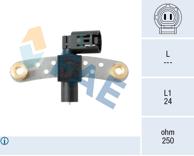 Sensor, crankshaft pulse