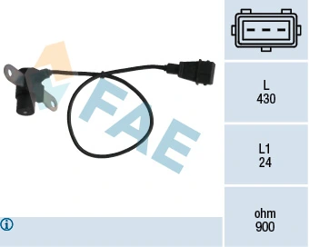 Sensor, crankshaft pulse