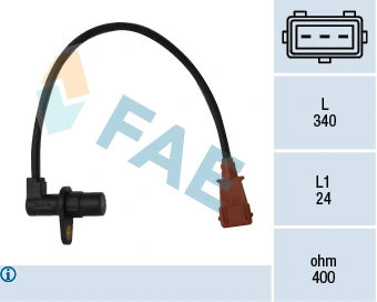 Sensor, crankshaft pulse
